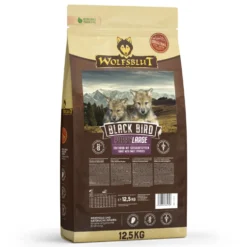 Wolfsblut Large Breed Puppy Black Bird Trockenfutter 12,5 kg