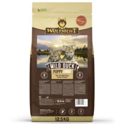 Wolfsblut Large Breed Puppy Wild Duck Trockenfutter 12,5 kg