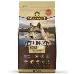 Wolfsblut Large Breed Wild Duck Trockenfutter 12,5 kg