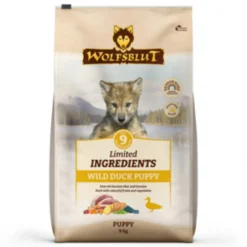 Wolfsblut Limited Ingredients Puppy Wild Duck Trockenfutter 9 kg