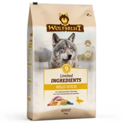 Wolfsblut Limited Ingredients Adult Wild Duck Trockenfutter 9 kg