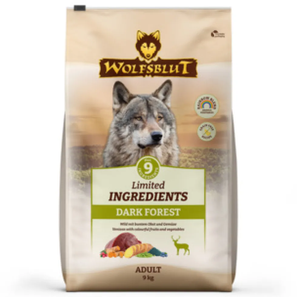 Wolfsblut Limited Ingredients Adult Dark Forest Trockenfutter 9 kg