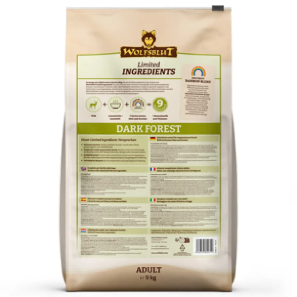 Wolfsblut Limited Ingredients Adult Dark Forest Trockenfutter 9 kg