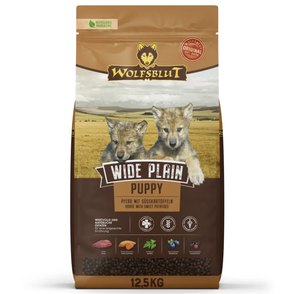 Wolfsblut Puppy Wide Plain Trockenfutter 12,5 kg