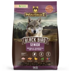 Wolfsblut Senior Black Bird Trockenfutter 1 kg