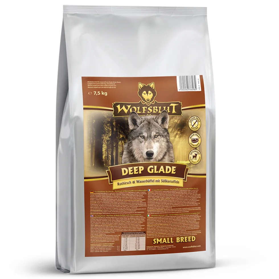 Wolfsblut Small Breed Deep Glade Trockenfutter 7,5 kg