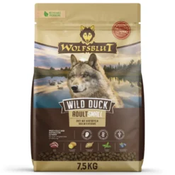 Wolfsblut Small Breed Wild Duck Trockenfutter 7,5 kg