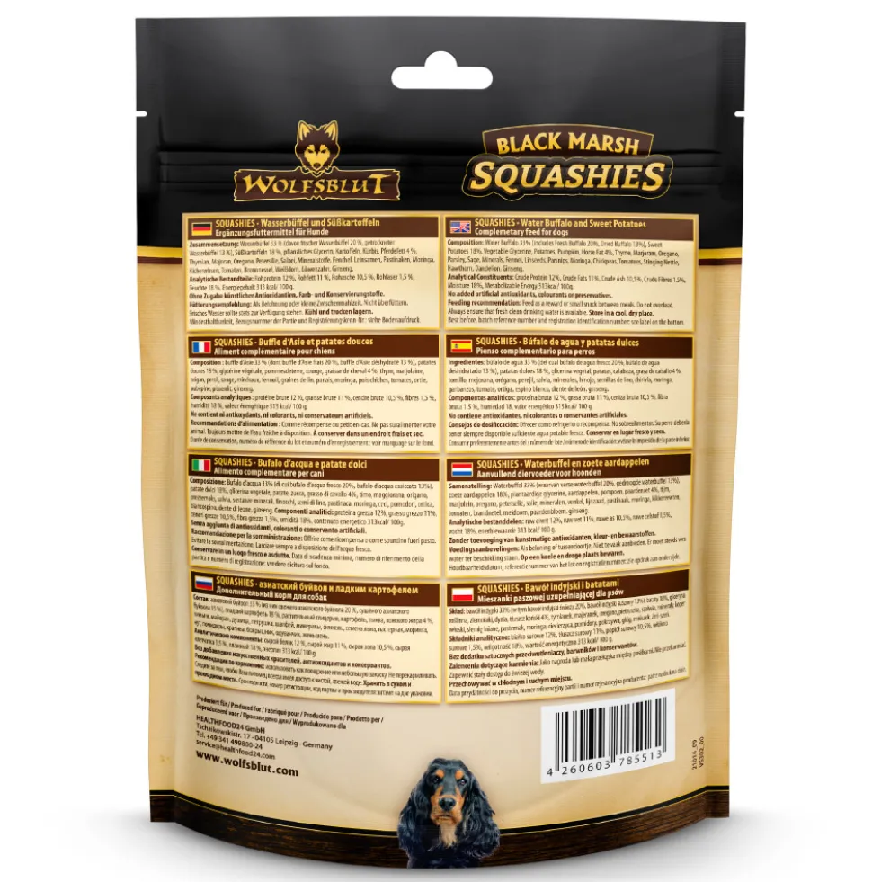 Wolfsblut Squashies Black Marsh Snack 300 g