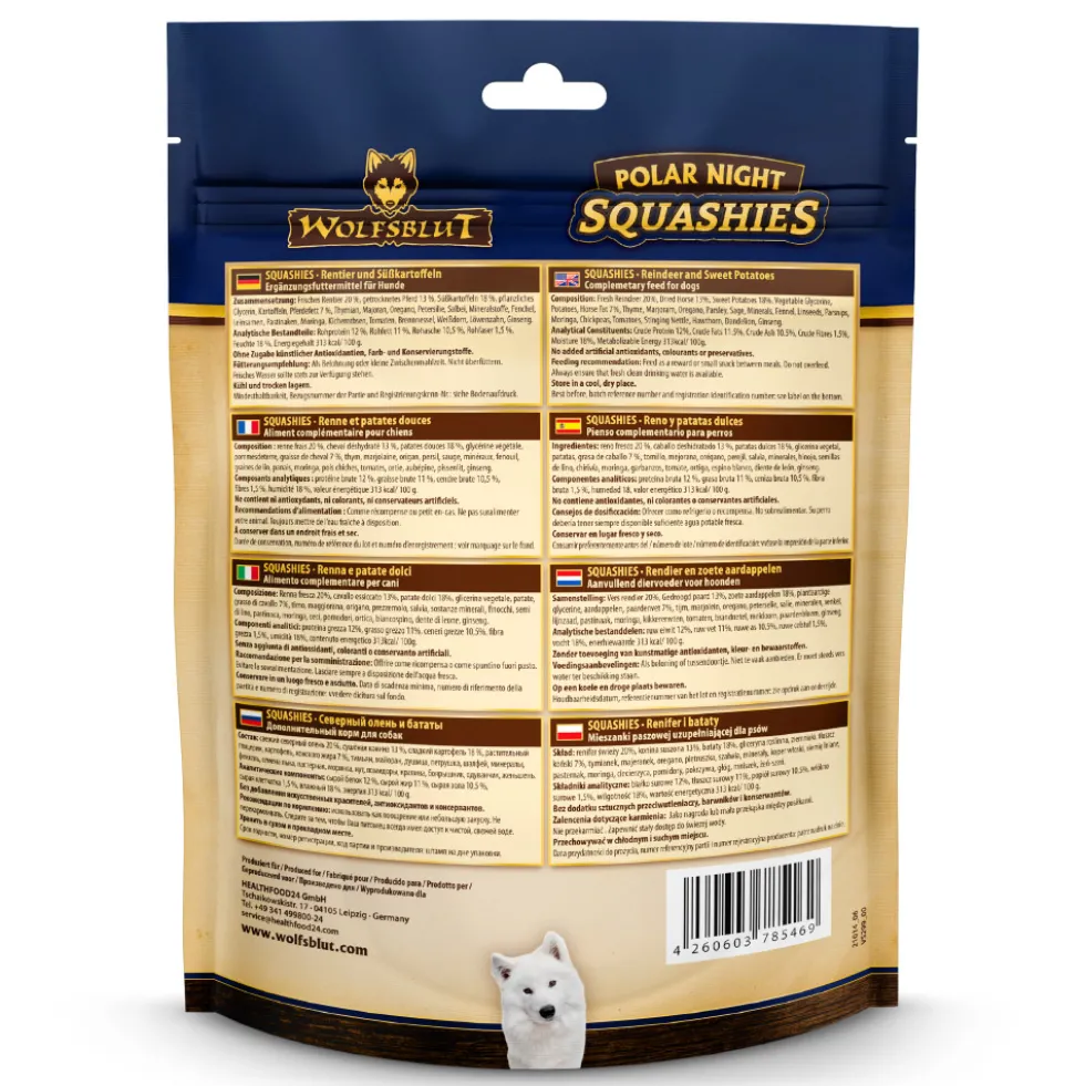 Wolfsblut Squashies Polar Night Snack 300 g
